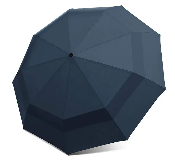 Штормовой Зонт YUBO с двумя слоями вентиляционные отверстия 3 складной зонт