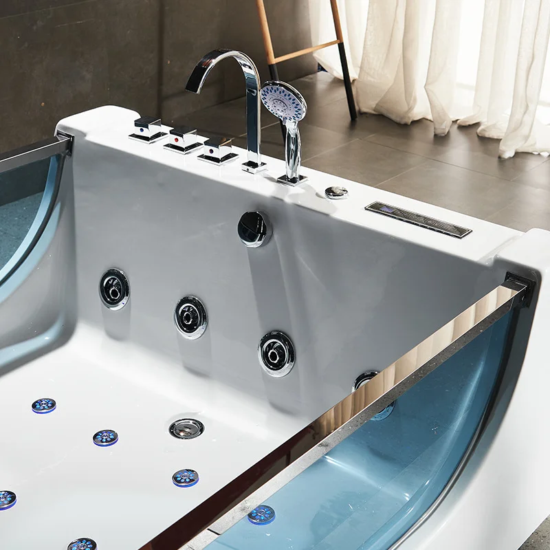 Modern Acrylic Bathtub And Whirlpools For Two Person - Buy Whirlpools ...