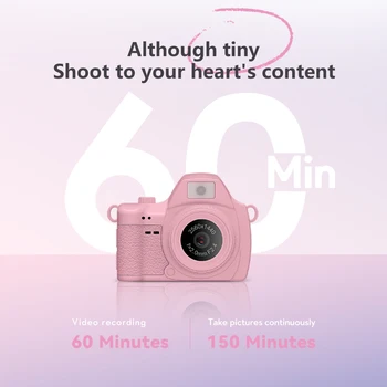 S161 Ultra-Compact Mini Camera Keychain 1080P 2k 1.47 Inch 180mA Battery Travel Vlog Thumb camera Night Shoot Telescopic Camera product image