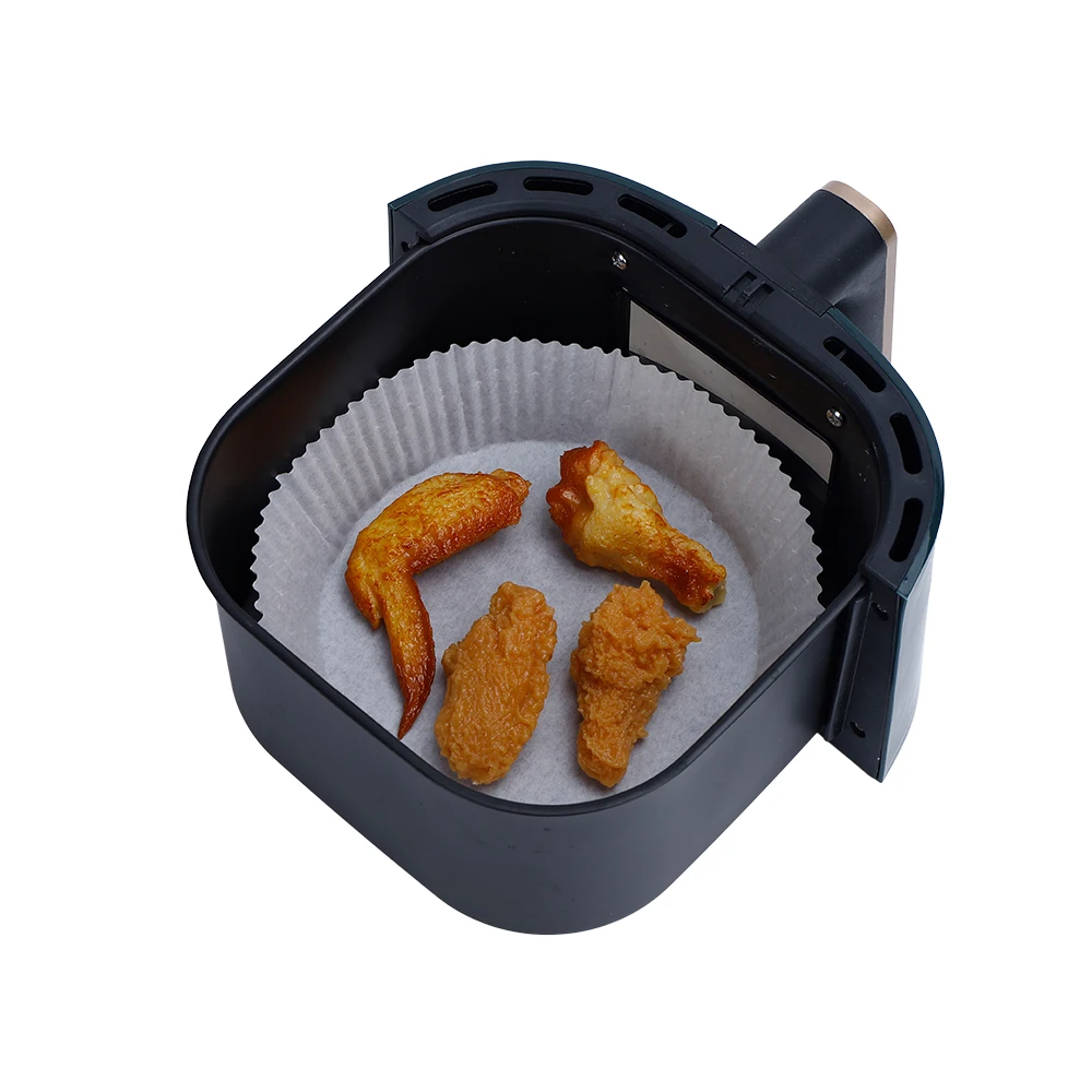 Multi use round high temperature resistant disposable tray liner nonstick air fryer paper