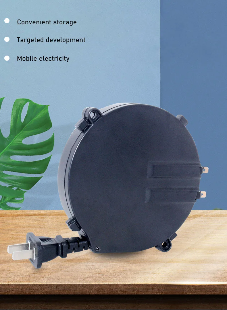 Retractable Mechanism Cable Reel Tangle Free Cord Cable Retractor for ...