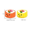 Anneau de dentition en silicone (sushi rond au saumon) (1/2 couleur cantaloup)
