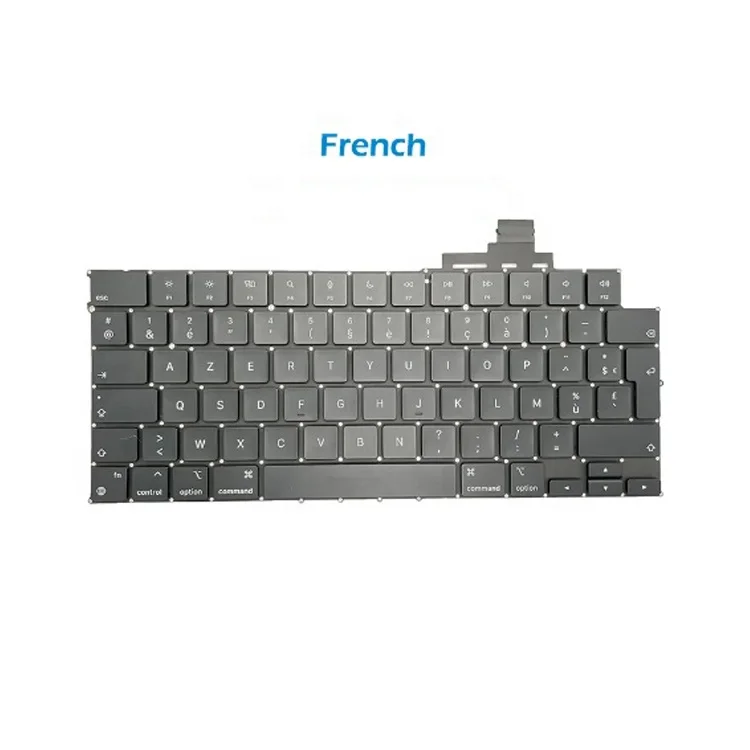 HK-HHT Replacement Laptop Spare Parts Internal US Keyboards for A2681 Laptop