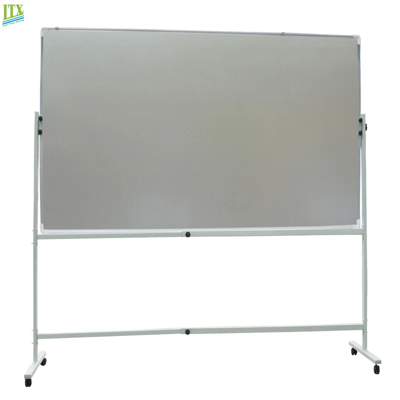 New Style Mobile Magnetic Writing Board Whiteboard Stand 360 Degrees Rotated with Steel Stand
