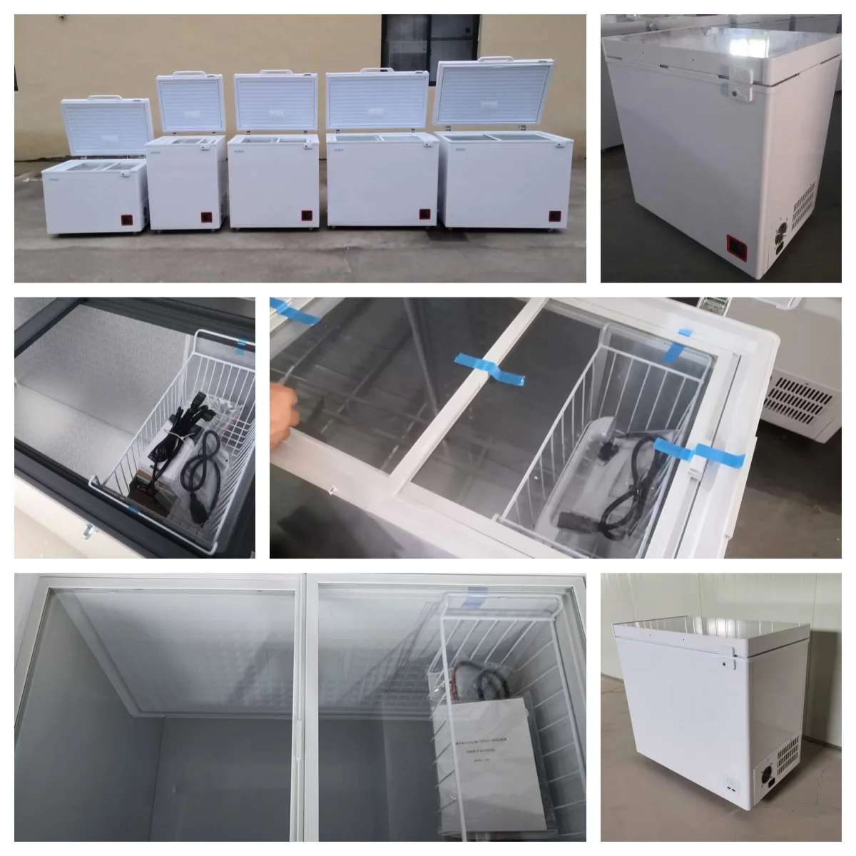 Solar Powered Refrigeration 108L Solar Freezer With Panel And Battery Preservation Machinery Cool Room Cold Storage details