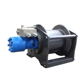 Heavy duty hydraulic winch  Extra large tensile force  Easy to cope with harsh working conditions new hydraulic winch