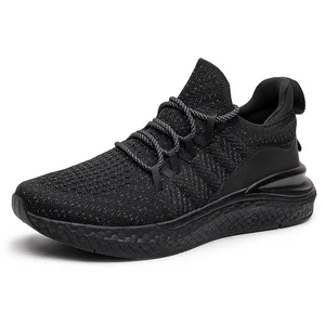 Custom Designer Casual Sports Running Shoes for Men Breathable White Sneakers Mesh New Lightweight Walking Rubber