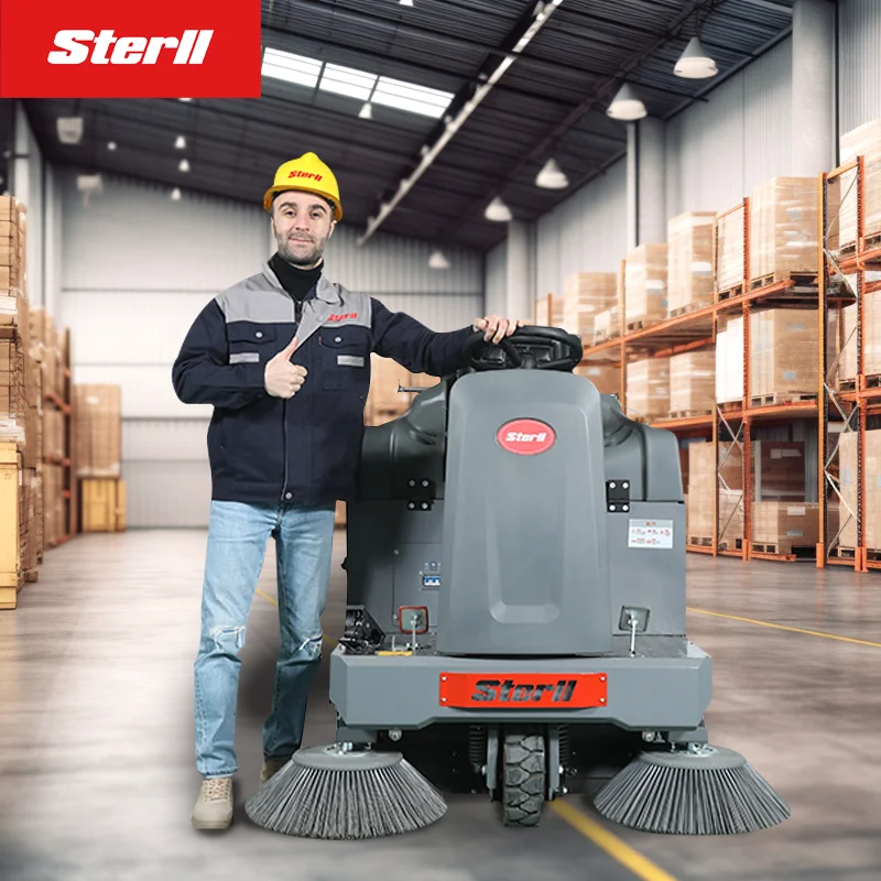 Sterll ST3 Pavement sweeper Parking lot sweeper Mobile road sweeper CE MSDS