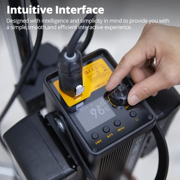 GODOX KNOWLED M300D 330W 5600K Daylight Continuous LED Video Light with Portable Case Photographic Lighting detail image