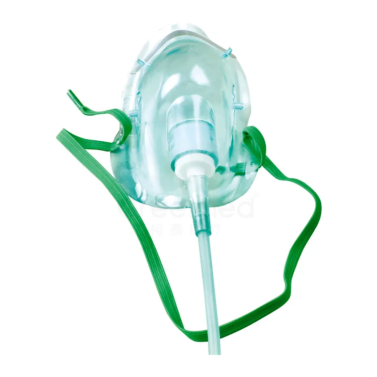 Facial Oxygen Can Mask High Flow Medical High Concentration Oxygen Mask