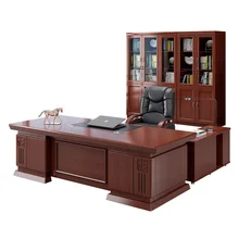 Modern mdf painting l shaped boss ceo manager desk Classic Executive Furniture Set Managing Directors Office Desk