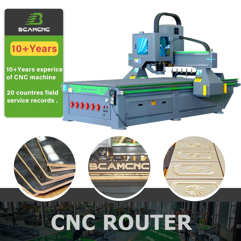 BCAM 3D CNC Router Woodworking Machinery CNC Router Price 1325 Cnc Cutting Router Woodwork Price Wood Carving Machine for Sale