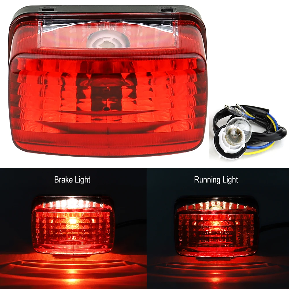 SOYAVISION Tail Light – Red – Fits Yamaha Rhino 450/660/700 & Kodiak Grizzly Big Bear Bruin Wolverine