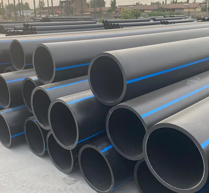 Agricultural Water Hose Drip Irrigation System 100M Hard Tube Plastic 16 25 40 50 63 mm HDPE Pipe 75mm