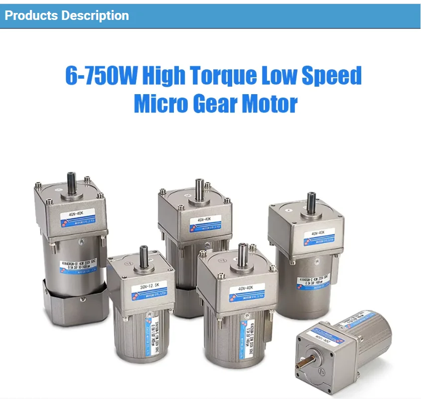 Induction Motor, 370w, 750W, 1500w, 110v - detail 16