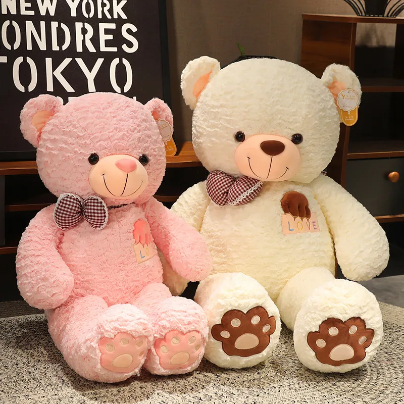 Wholesale Teddy Plush Bear Soft Toy Custom Big Animal for Birthday Gift Made of Polyester with PP Cotton Filling