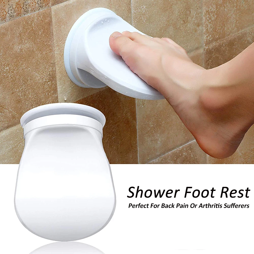 Shower Foot Rest For Shaving Legs No Drilling Is Needed Nonslip