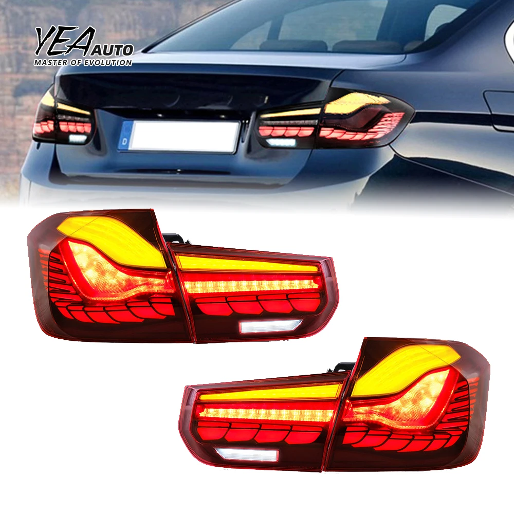 Dragon Scale LED Sequential Taillights for BMW 3 Series F30 Taillight F35 318i 320i 325i 2009-2018 F30 Tail Lights Rear Light