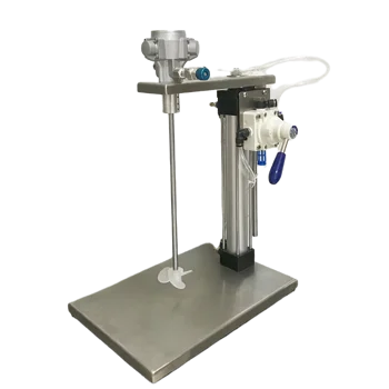JW206D Manual Lifting Glue Mixing Machine Shoe Making Cementing Machinery