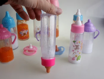 magie disparaître le lait et les bouteilles de jus poupée magie lait bébé poupée  bouteilles jouet