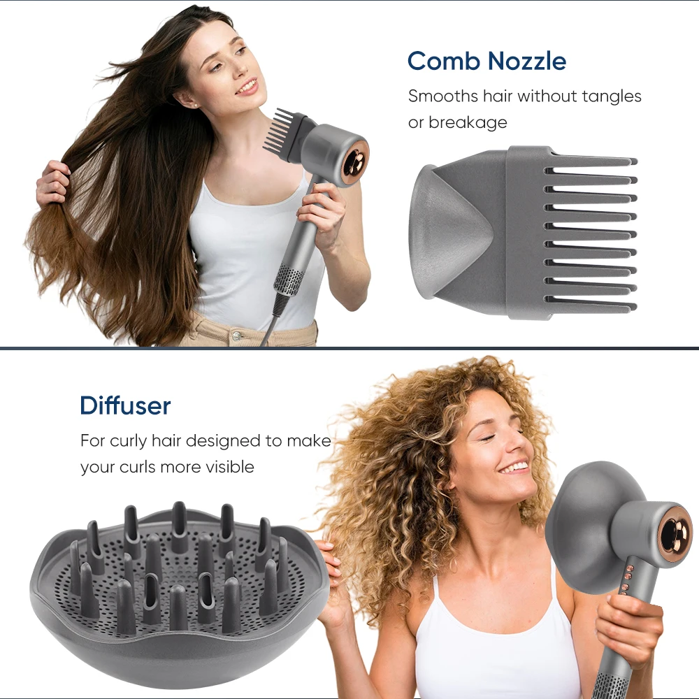 New Trend 2025 Hair Dryer Fast Professional Salon Hair Dryer Set