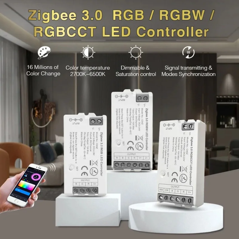 Smart LED Strip Controllers - Alexa & Google Home Compatible