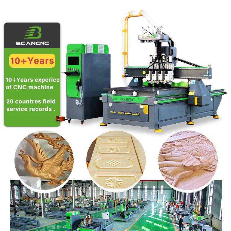 Multi-heads Wood Cnc Router 3d Cnc Router Machine 3d Carving 3 Axis woodworking Wood Cnc Router