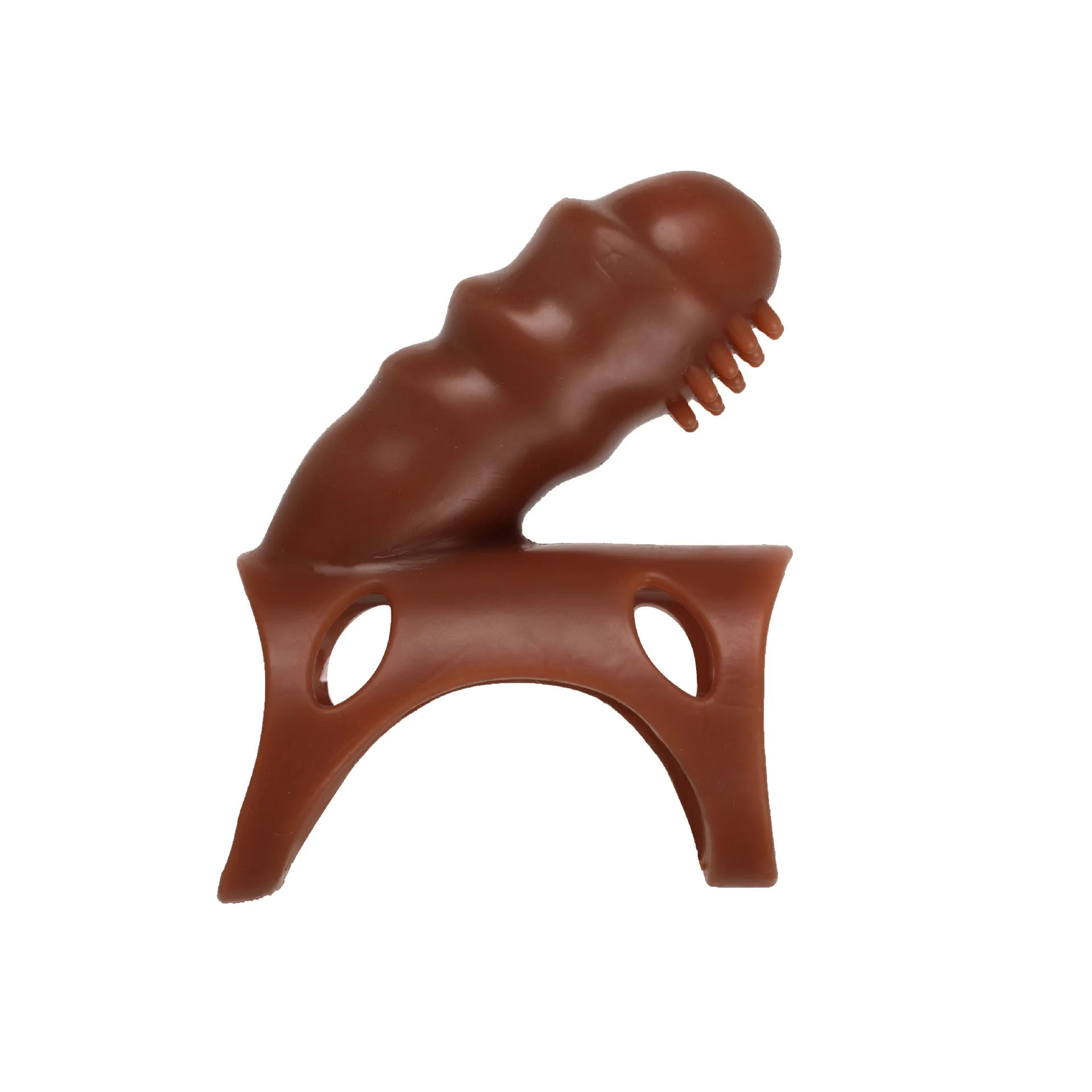Anneaux de pénis en silicone en gros, anneau de verrouillage à vibration de fréquence pour entraîneur masculin, anneau de pénis vibrant puissant