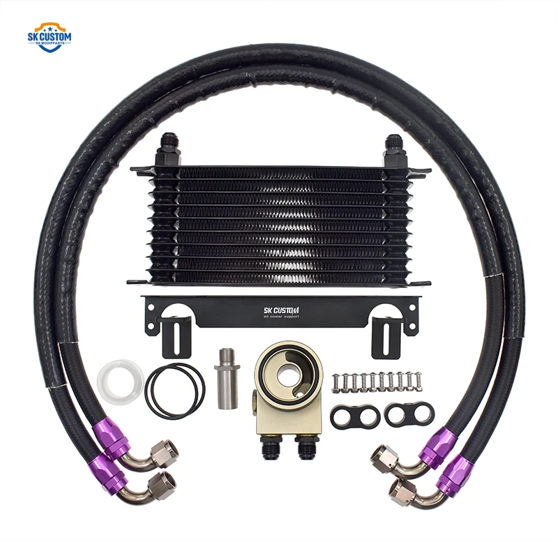 Engine Oil Coolant Kit For Subaru Brz GT86 AN10 Oil Cooler Kit