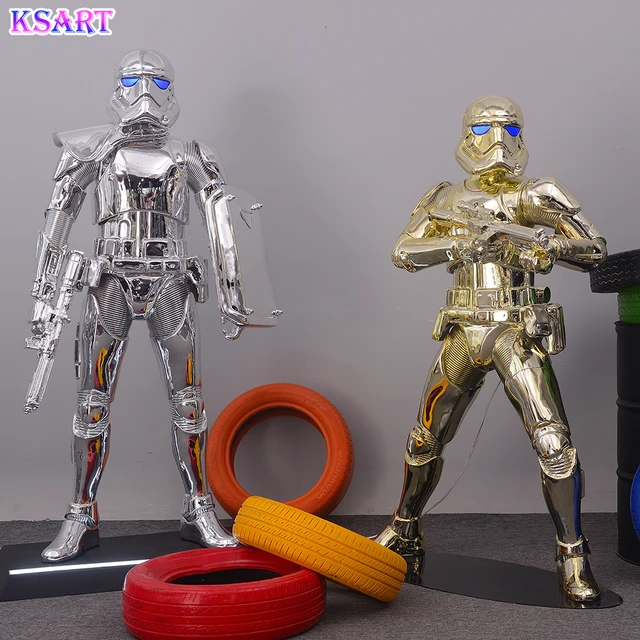 Popular movie character statues sta war statue decorations crafts custom  statue resin