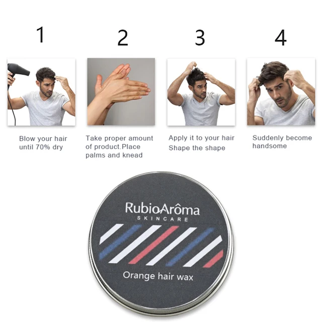 Частная торговая марка поставщиков, стойкая помада для волос, стойкий натуральный воск для волос с сильной фиксацией