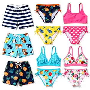 OEM Sand-resistant Compression Liner Lightweight Cotton-poly Performance Boys Boxers Swim Briefs Beachwear Pool-to-park Shorts