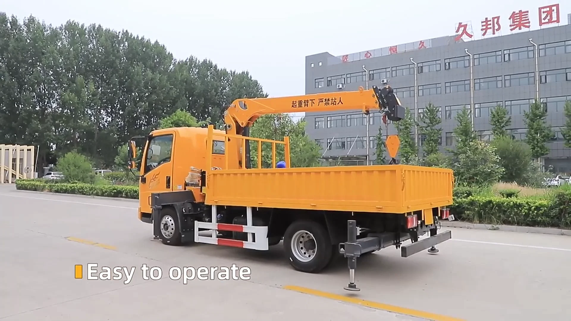 Custom Quality 6x4 Small Truck Crane With Mobile Hydraulic Boom Crane ...