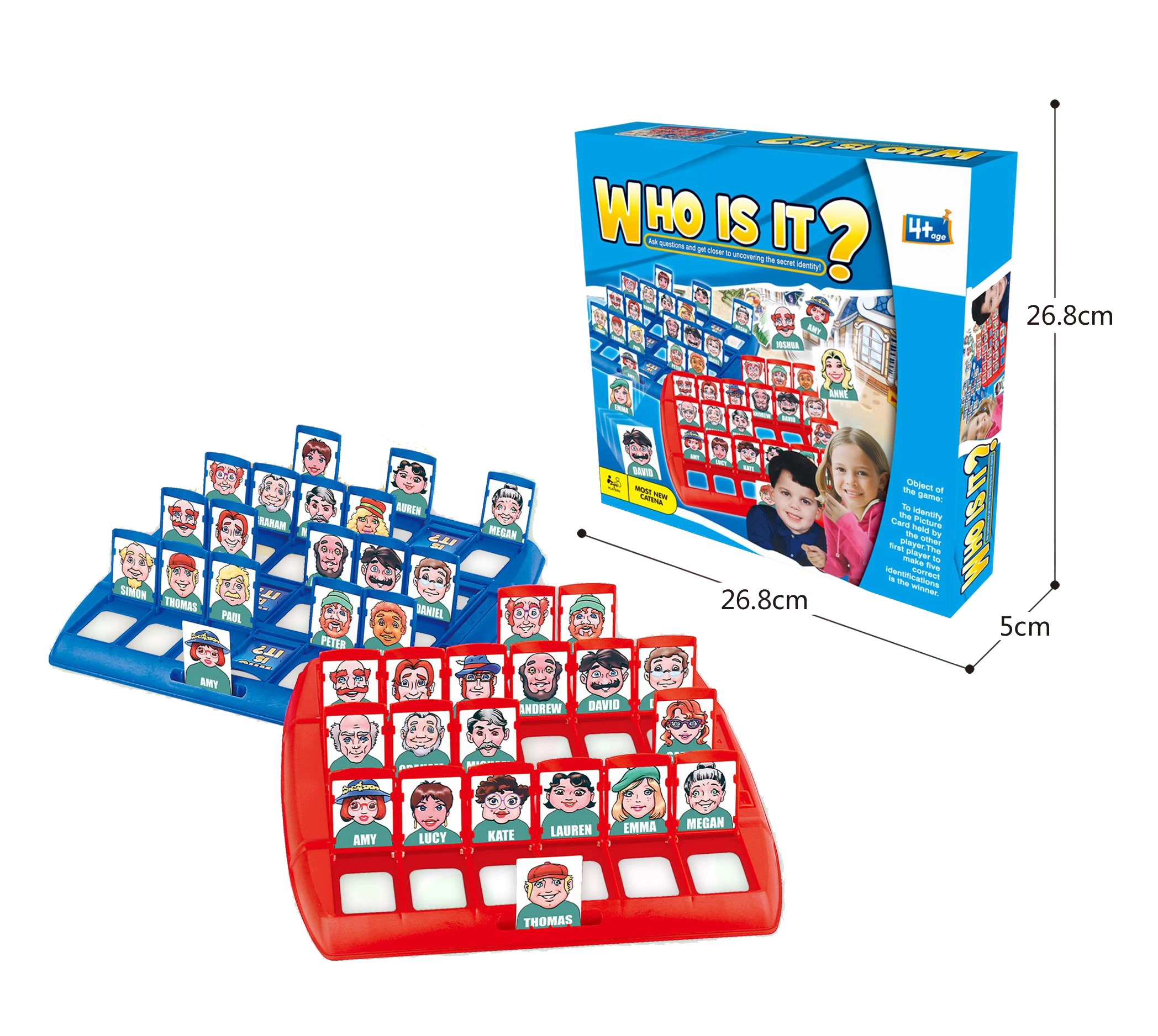 Puzzle Fun Guess Who Am I Board Game Toys