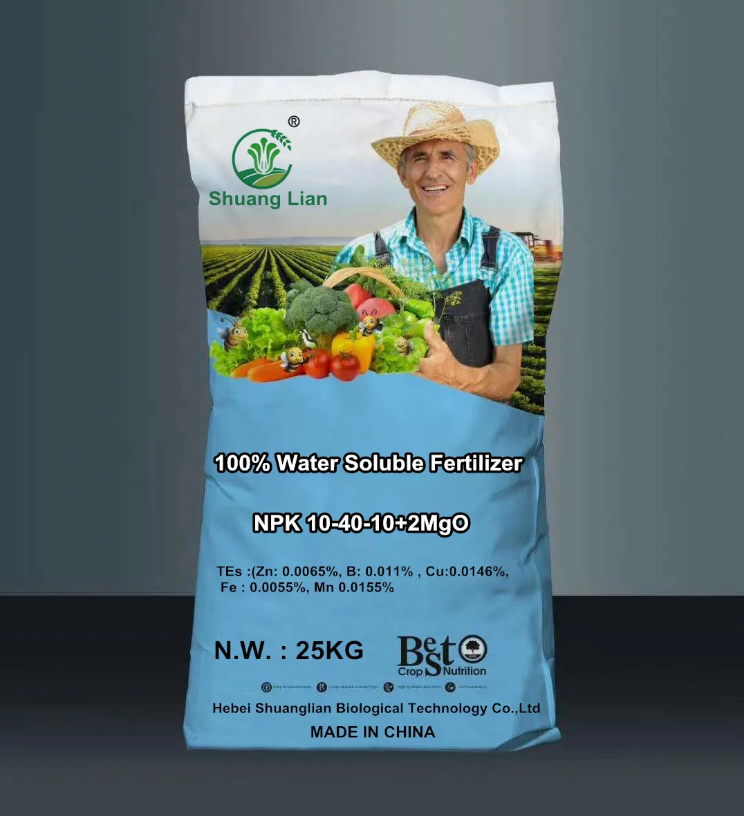 氮,磷,钾水溶肥 10-40-10   te肥料农业