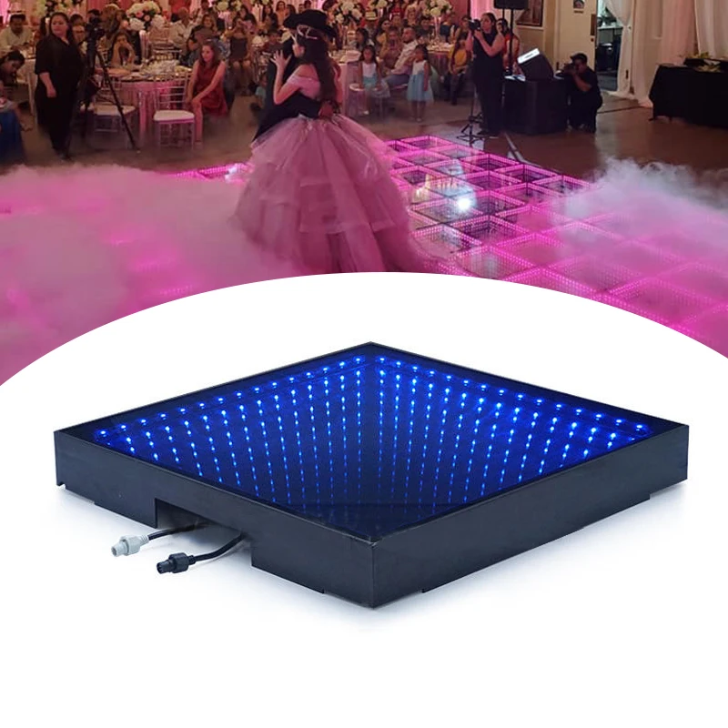 20W 3D Interactive LED Floor - Perfect for Party DJ Lighting