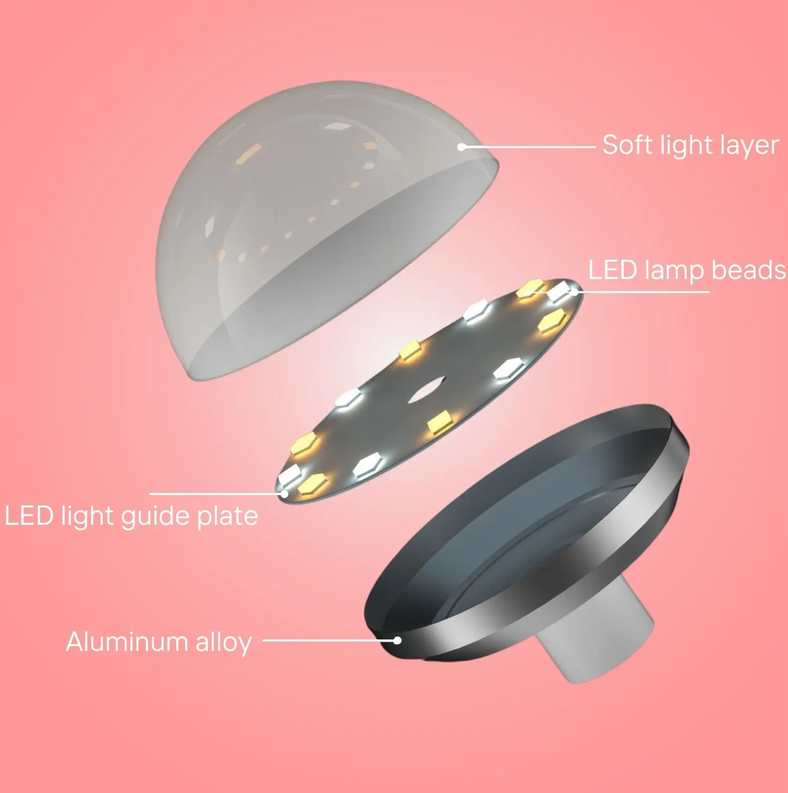 Smart Round Makeup Mirror with 14 Light Bulbs and LED Vanity Mirror for Modern Dressing Room