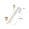 Two beads (4.5mm spacing) glossy white