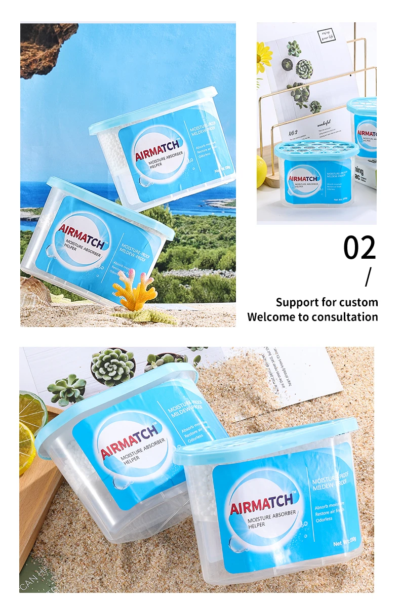 500ml Disposable Air Dehumidifier Humidity Trap Box Air Freshener