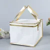 Blanco con dorado 22*22*19CM