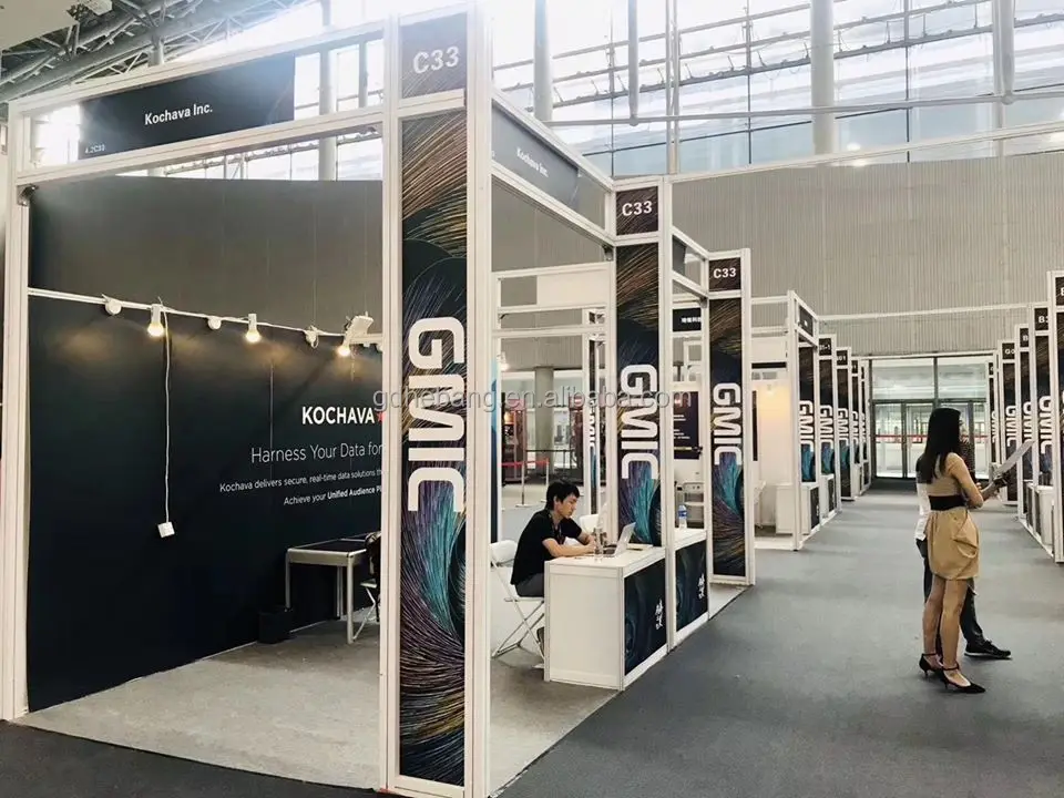 【Creative Booth Design】 Creative 6x6 Exhibition Stand Design Booth - Desain Stand