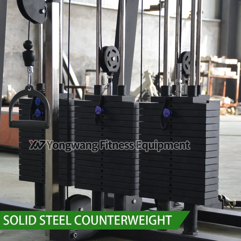 High Quality Commercial Fitness Equipment 8 Station Multi Gym Equipment