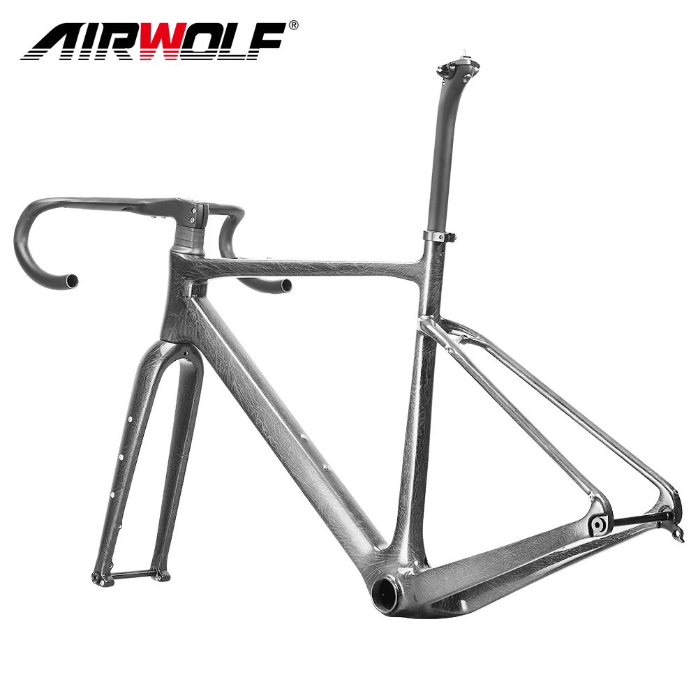 Bici Gravel Telaio In Carbonio Cinese Airwolf Road Bike Telaio