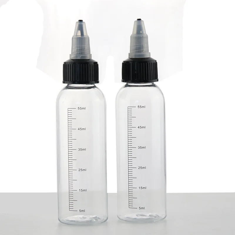 Custom Logo Empty Squeezable 4oz Hair Oil Dispenser Bottle 120ml Boston