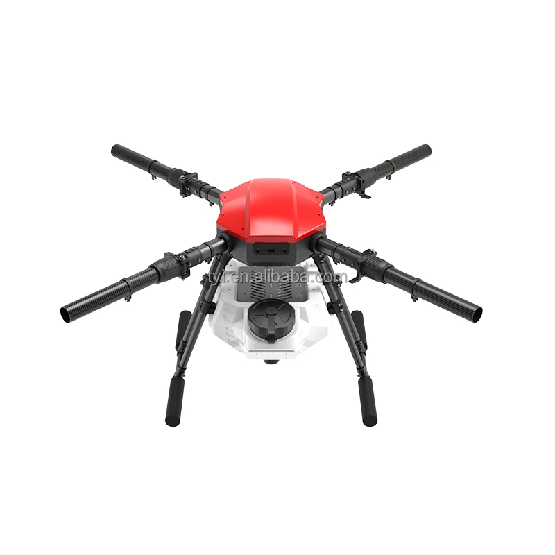  E410S E410P 4axis 10L 10kg carbon fiber  hobbywing X8 motor Foldable uav agriculture spraying drone frame manufacture