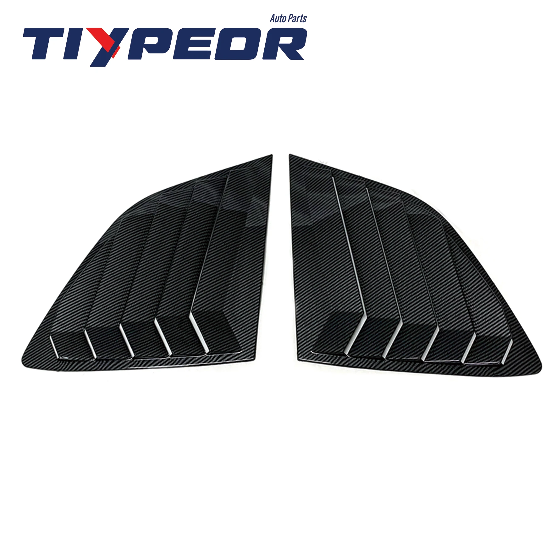 product car exterior rear carbon side window louver shutter for honda cr v crv 2023 auto kits parts accessories modify-3