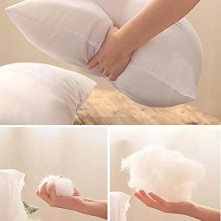 Luxury hotel/home Medium Polyester Hollowfibre Bed Sleeping cotton cover Pillow