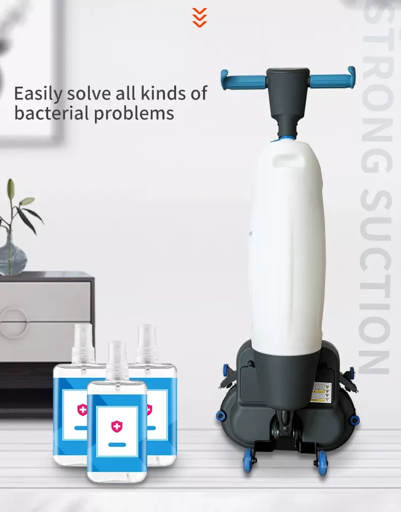 Zzh Low Cost Automatic Floor Cleaning Machine Hand Floor Scrubber