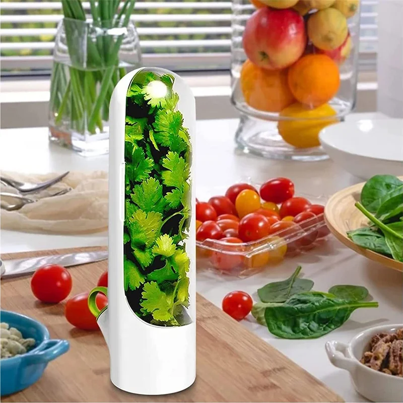 Herb Saver Best Keeper,Herb Saver For Refrigerator Fresh Cilantro Herb