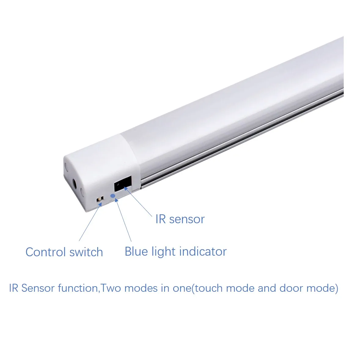 Светодиодное освещение для шкафа с регулируемой яркостью для кухни, светодиодное освещение для шкафа/гардероба